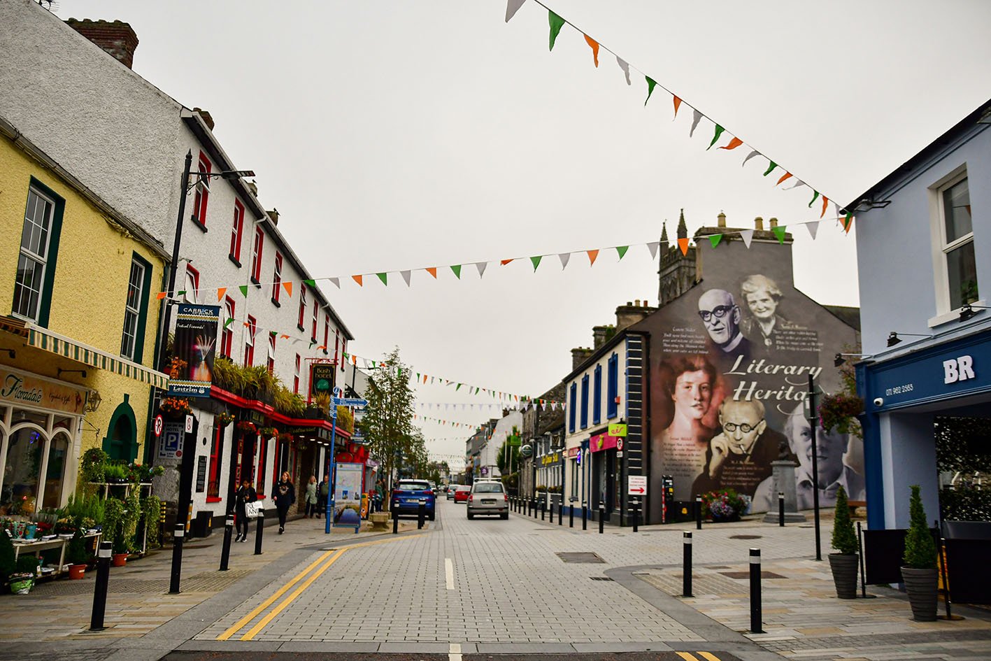 Carrick-on-Shannon Street scene in Carrick-on-Shannon, the main town in the Irish county of Leitrim